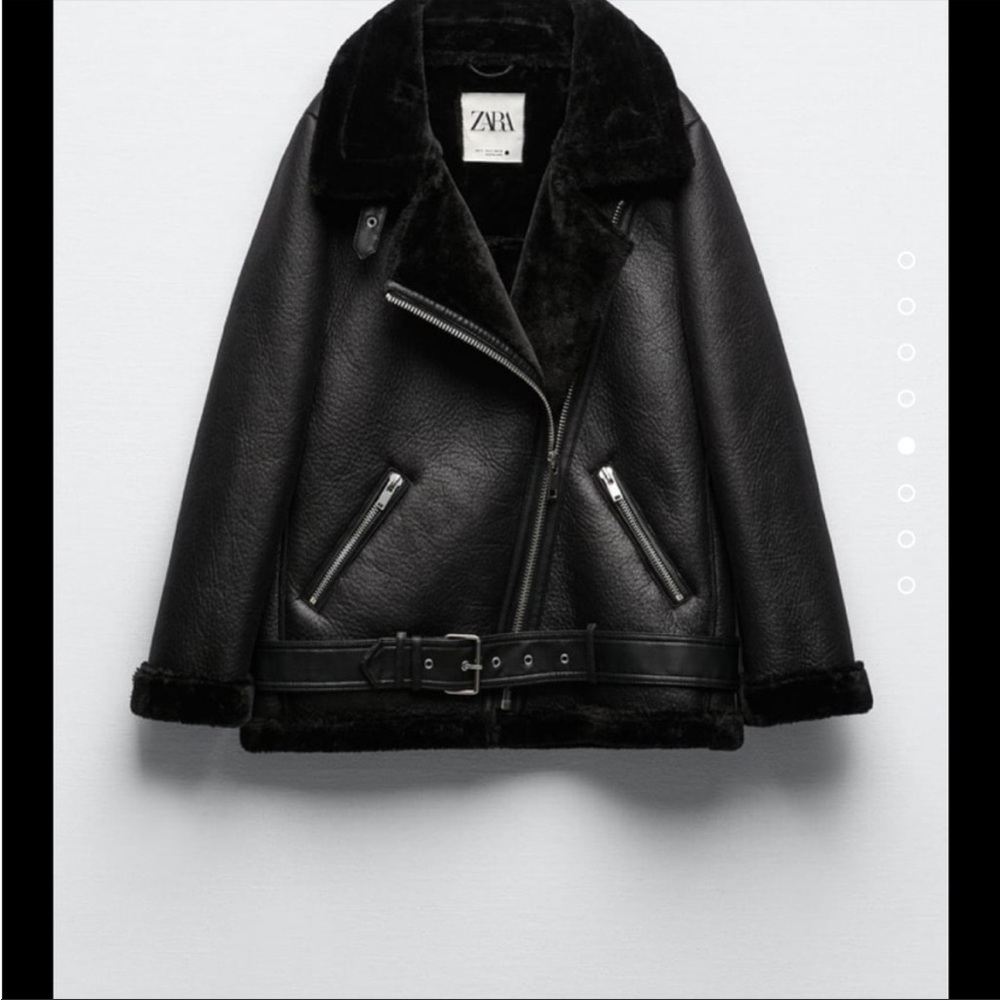 Zara double faced jacket.
